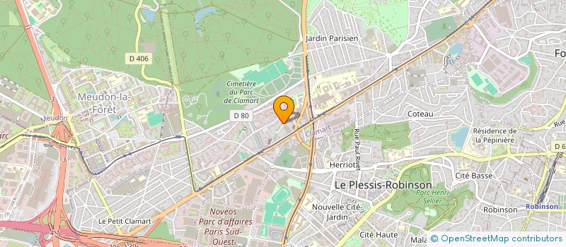 localisation de l'entreprise LIRYKS à CLAMART