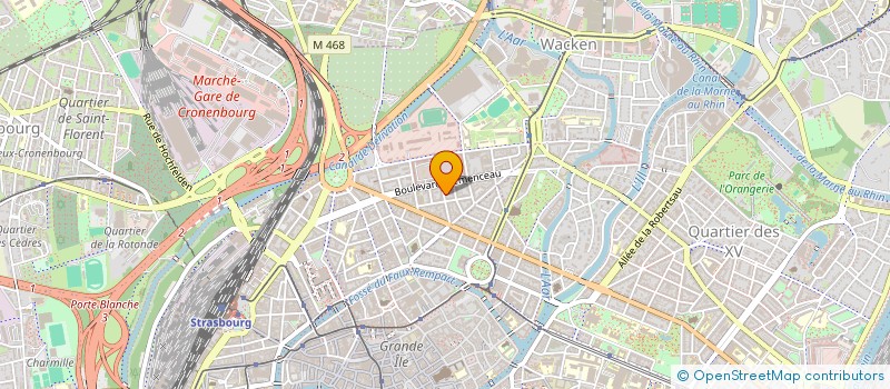 localisation de l'entreprise LIS  STRASBOURG