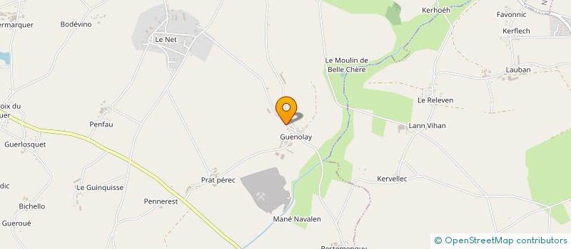 localisation de l'entreprise LIS AR PARKOU à NOYAL-PONTIVY