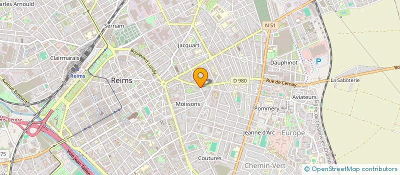 localisation de l'entreprise LIS HOLDING  REIMS