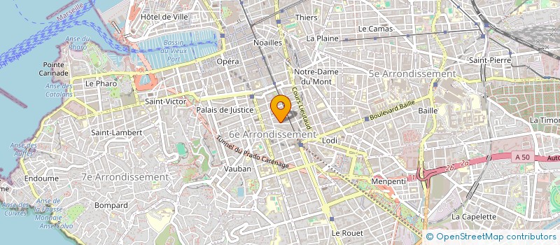 localisation de l'entreprise LIS TES RATURES à MARSEILLE