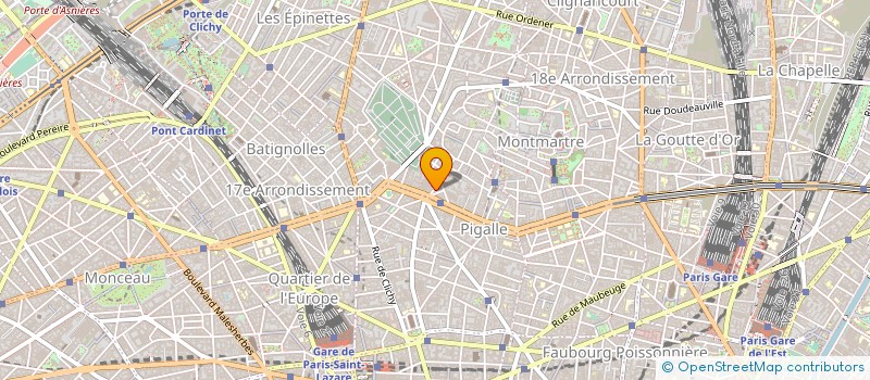localisation de l'entreprise LISA à PARIS