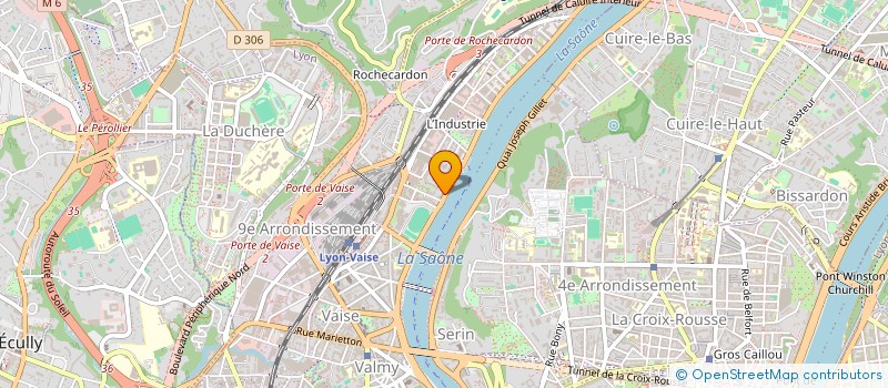 localisation de l'entreprise LISA  LYON