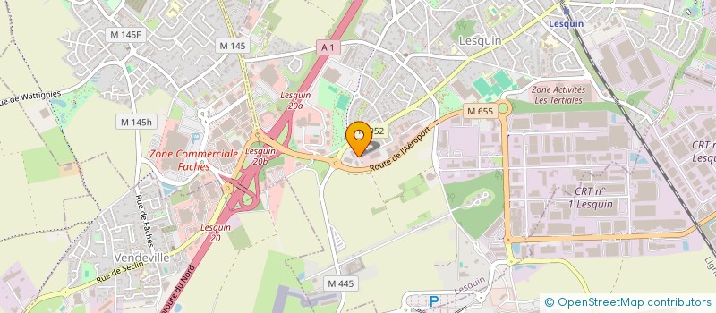 localisation de l'entreprise LISA à LESQUIN