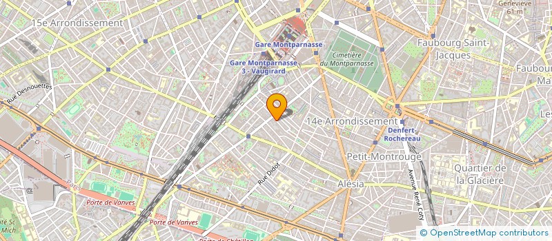 localisation de l'entreprise LISA  PARIS