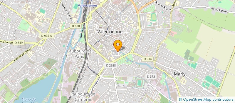 localisation de l'entreprise LISA  VALENCIENNES