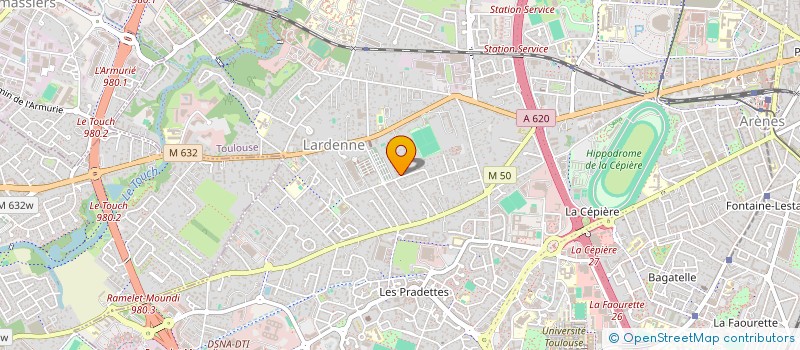 localisation de l'entreprise LISA COLIBRI  TOULOUSE