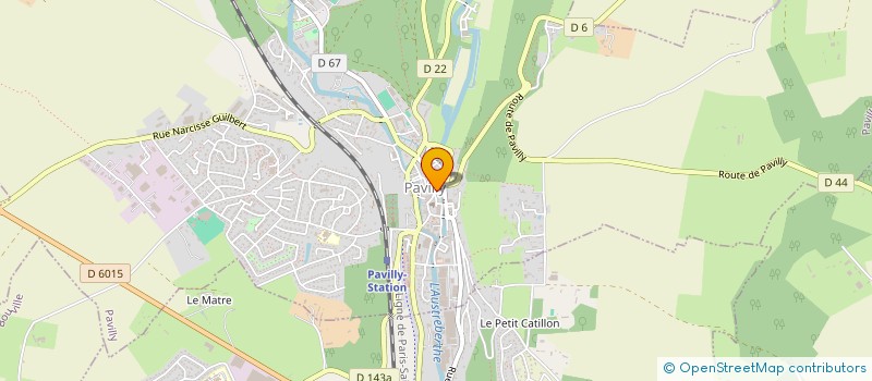 localisation de l'entreprise LISA DOURLEN HAIR  PAVILLY