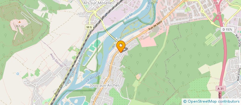 localisation de l'entreprise LISA FINANCIERE  JOUY-AUX-ARCHES