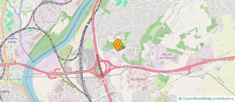 localisation de l'entreprise LISA GESTION  TERNAY