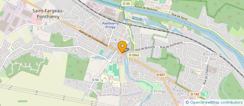 localisation de l'entreprise LISA IMMOBILIER à SAINT-FARGEAU-PONTHIERRY
