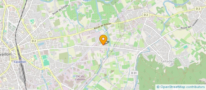 localisation de l'entreprise LISA MARIE  CAVAILLON