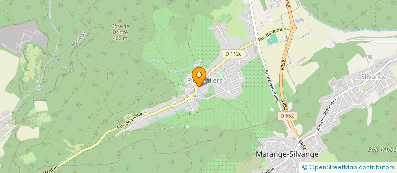 localisation de l'entreprise LISA-MARLUC  PIERREVILLERS