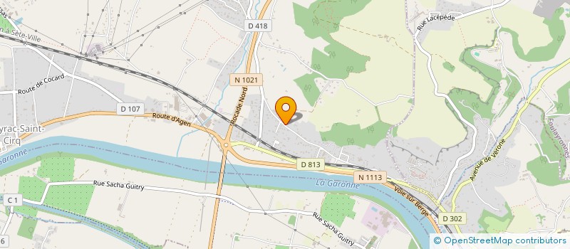 localisation de l'entreprise LISA NATURE  COLAYRAC-SAINT-CIRQ