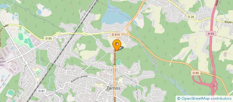 localisation de l'entreprise LISA TOMMY & CIE  TARNOS