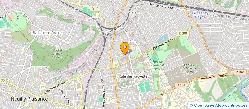 localisation de l'entreprise LISA TRANSPORTS à NEUILLY-SUR-MARNE