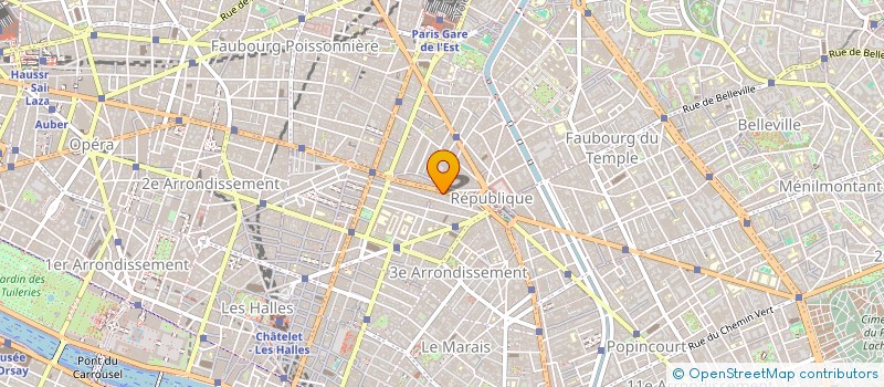 localisation de l'entreprise LISAA à PARIS