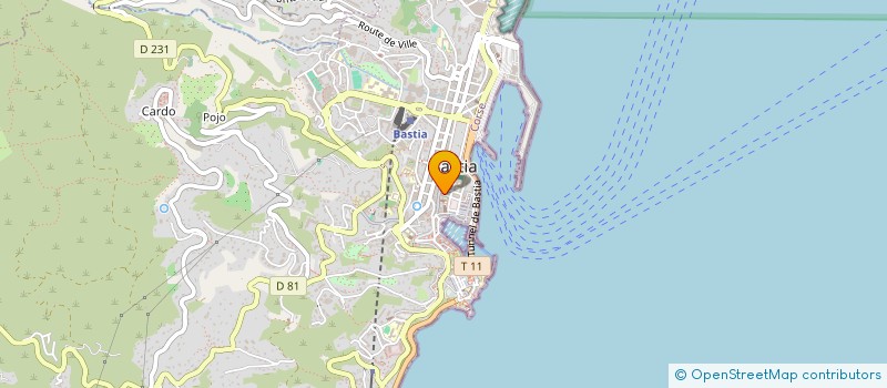 localisation de l'entreprise LISADEPPU à BASTIA