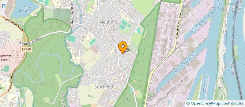 localisation de l'entreprise LISAE à STRASBOURG