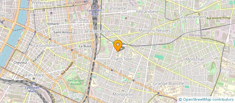 localisation de l'entreprise LISAID  LYON