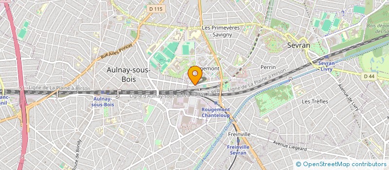 localisation de l'entreprise LISALA à SEVRAN