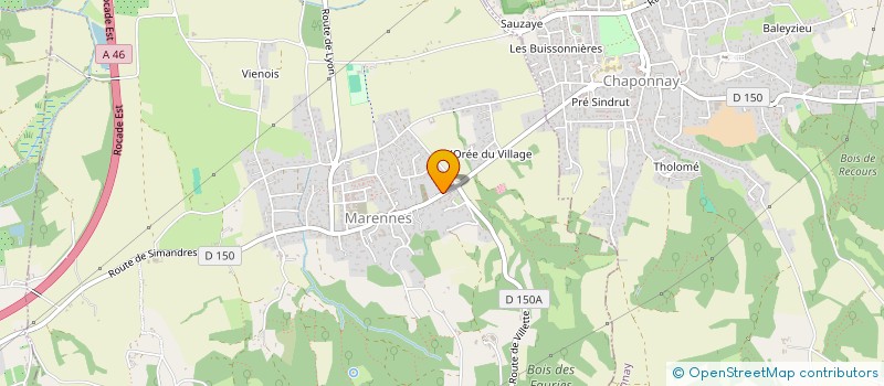 localisation de l'entreprise LISALE à MARENNES