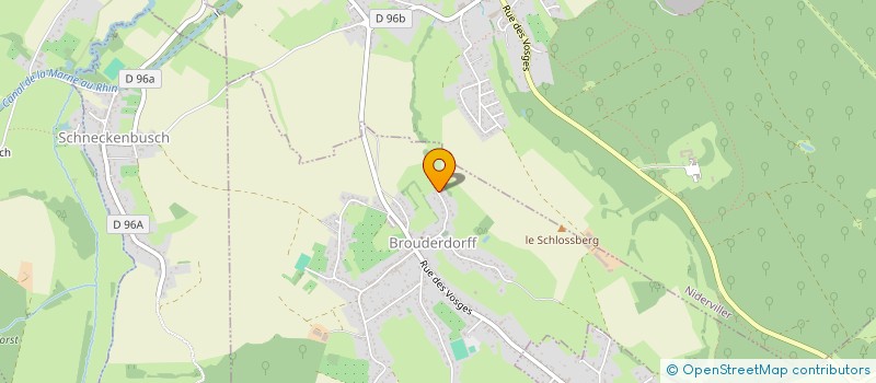 localisation de l'entreprise LISALIA  BROUDERDORFF