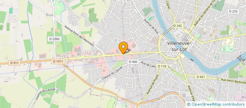 localisation de l'entreprise LISAMYLY COTE SUD  BIAS