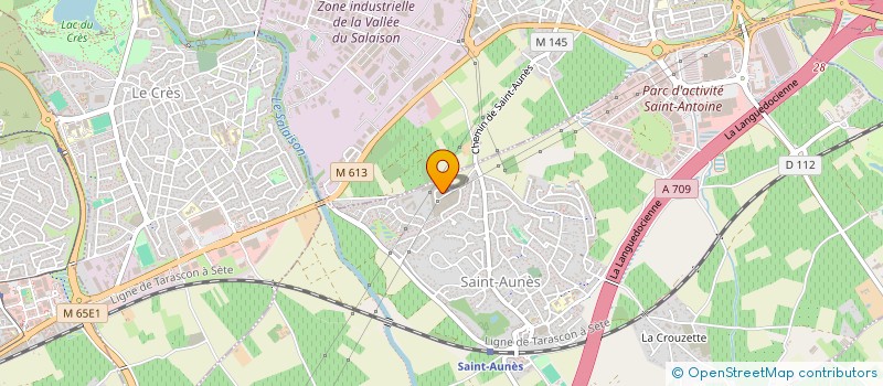 localisation de l'entreprise LISAN  LANSARGUES