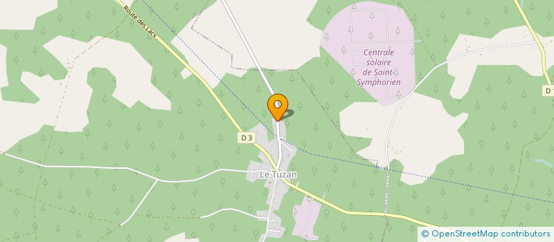 localisation de l'entreprise LISANA  LE TUZAN