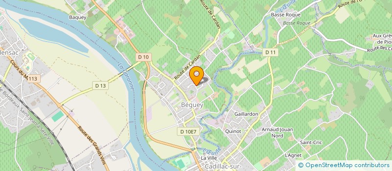 localisation de l'entreprise LISANACHADU  BEGUEY