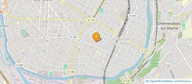 localisation de l'entreprise LISANDIA à SAINT-MAUR-DES-FOSSES