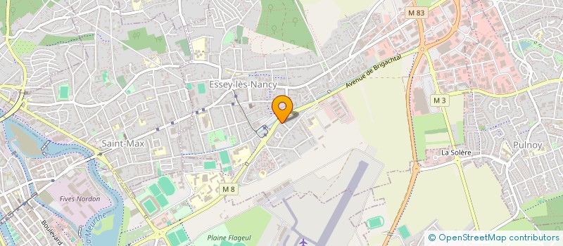 localisation de l'entreprise LISANGA  NANCY