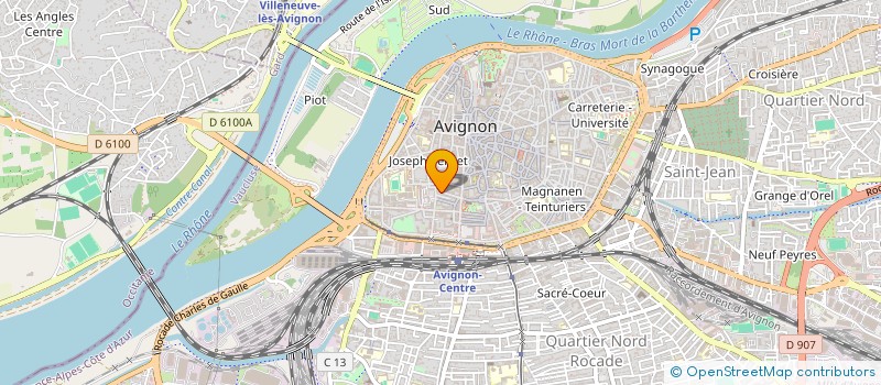 localisation de l'entreprise LISAPL à AVIGNON