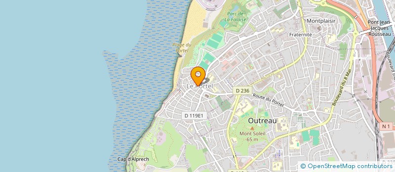 localisation de l'entreprise LISARAH  LE PORTEL