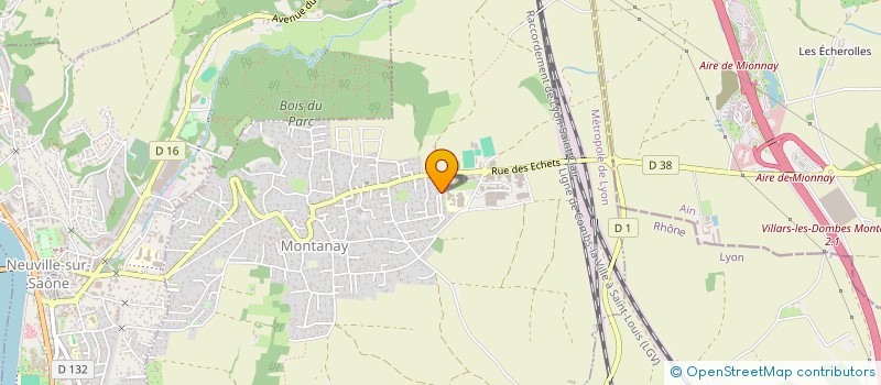 localisation de l'entreprise LISART INVEST  MONTANAY