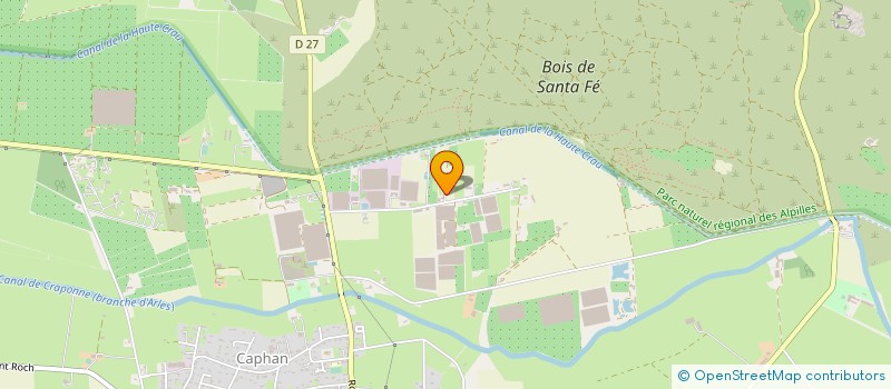 localisation de l'entreprise LISATHIER à SAINT MARTIN DE CRAU