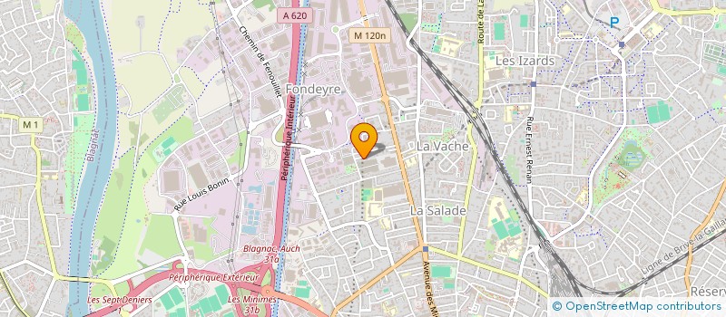 localisation de l'entreprise LISAUREL à TOULOUSE