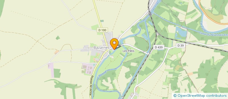 localisation de l'entreprise LISAUREM  BAZARNES