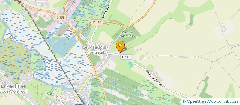 localisation de l'entreprise LISAXEL  NEUVILLE-SOUS-MONTREUIL