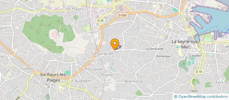 localisation de l'entreprise LISBA à LA SEYNE-SUR-MER