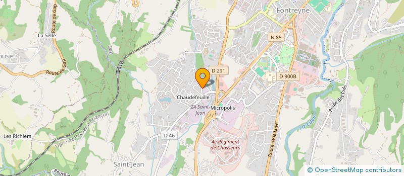 localisation de l'entreprise LISBETH  GAP