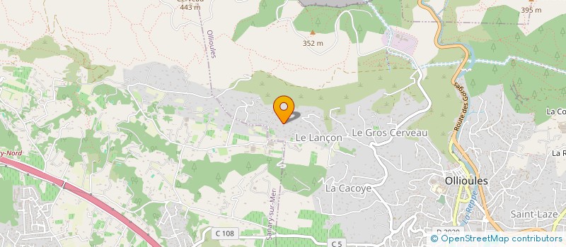 localisation de l'entreprise LISBOA  OLLIOULES