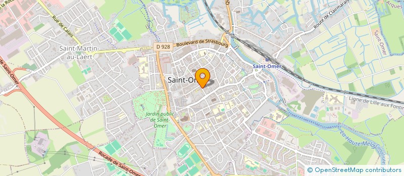 localisation de l'entreprise LISBOA  SAINT-OMER