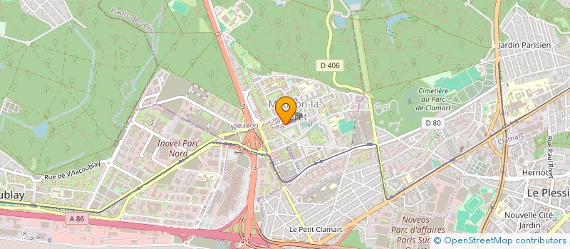 localisation de l'entreprise LISBONNE PRESSING à MEUDON