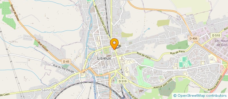 localisation de l'entreprise LISCANTO  LISIEUX