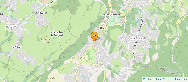 localisation de l'entreprise LISCO  VAULNAVEYS-LE-HAUT