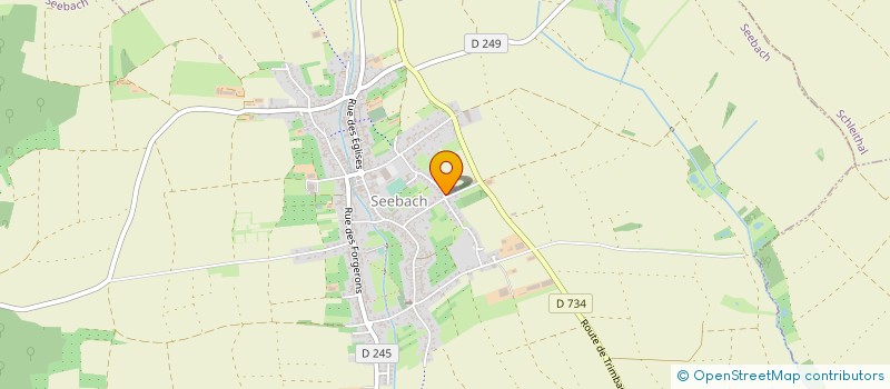 localisation de l'entreprise LISE  SEEBACH