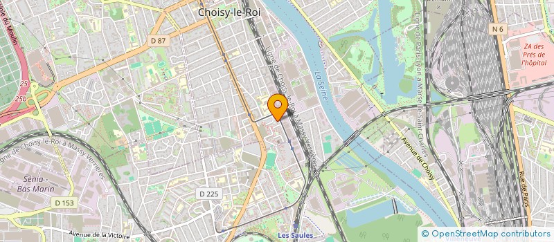 localisation de l'entreprise LISE  CHOISY-LE-ROI