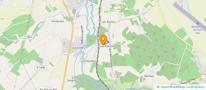 localisation de l'entreprise LISE BACCARA  PONS